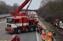 VU A4 Rich Olpe kurz hinter AK Koeln West P474